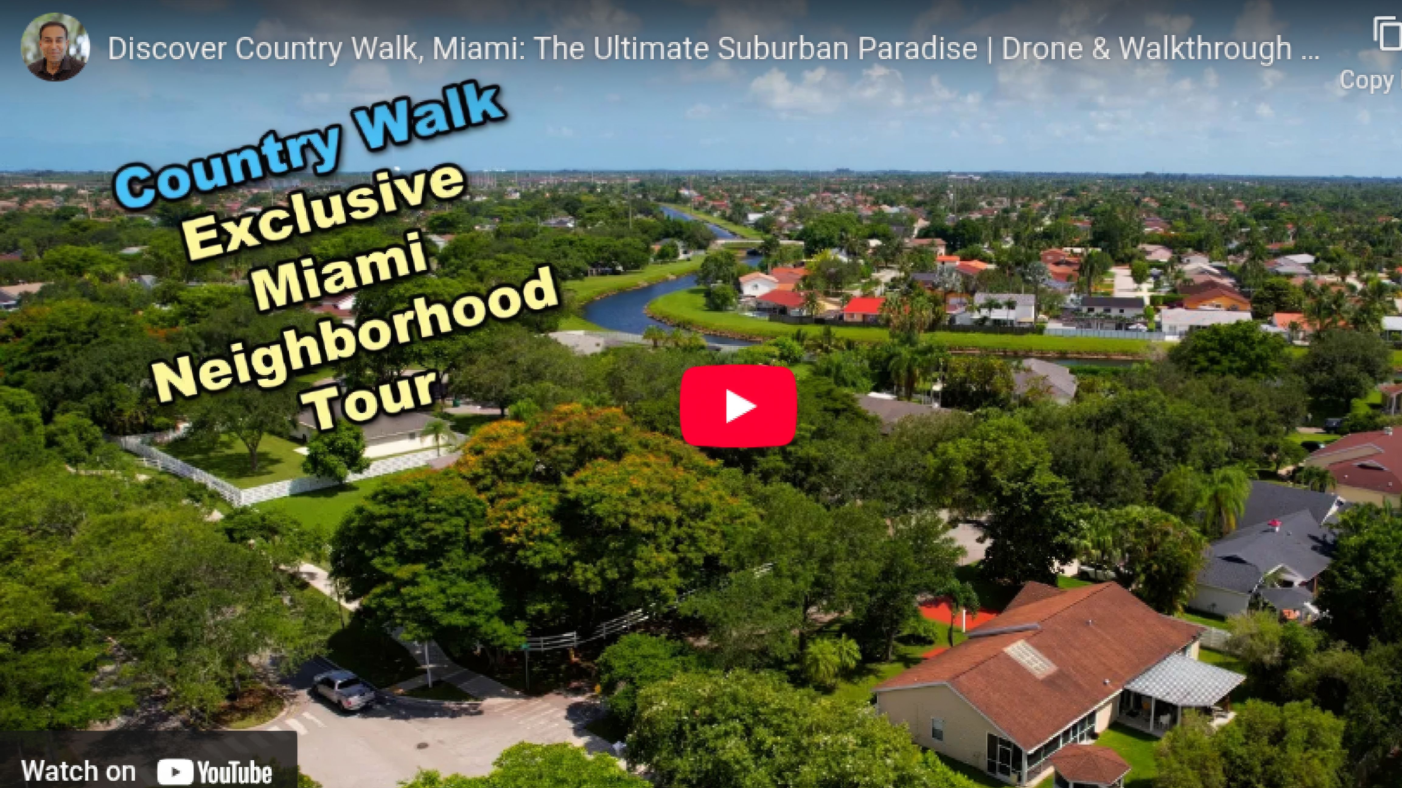 Discover Country Walk, Miami: The Ultimate Suburban Paradise | Drone & Walkthrough Tour
